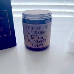 Cute/Funny Candle-nice housewarming gift-new in box